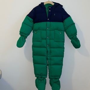 NWT Ralph Lauren Toddler Boy Snowsuit (24m)